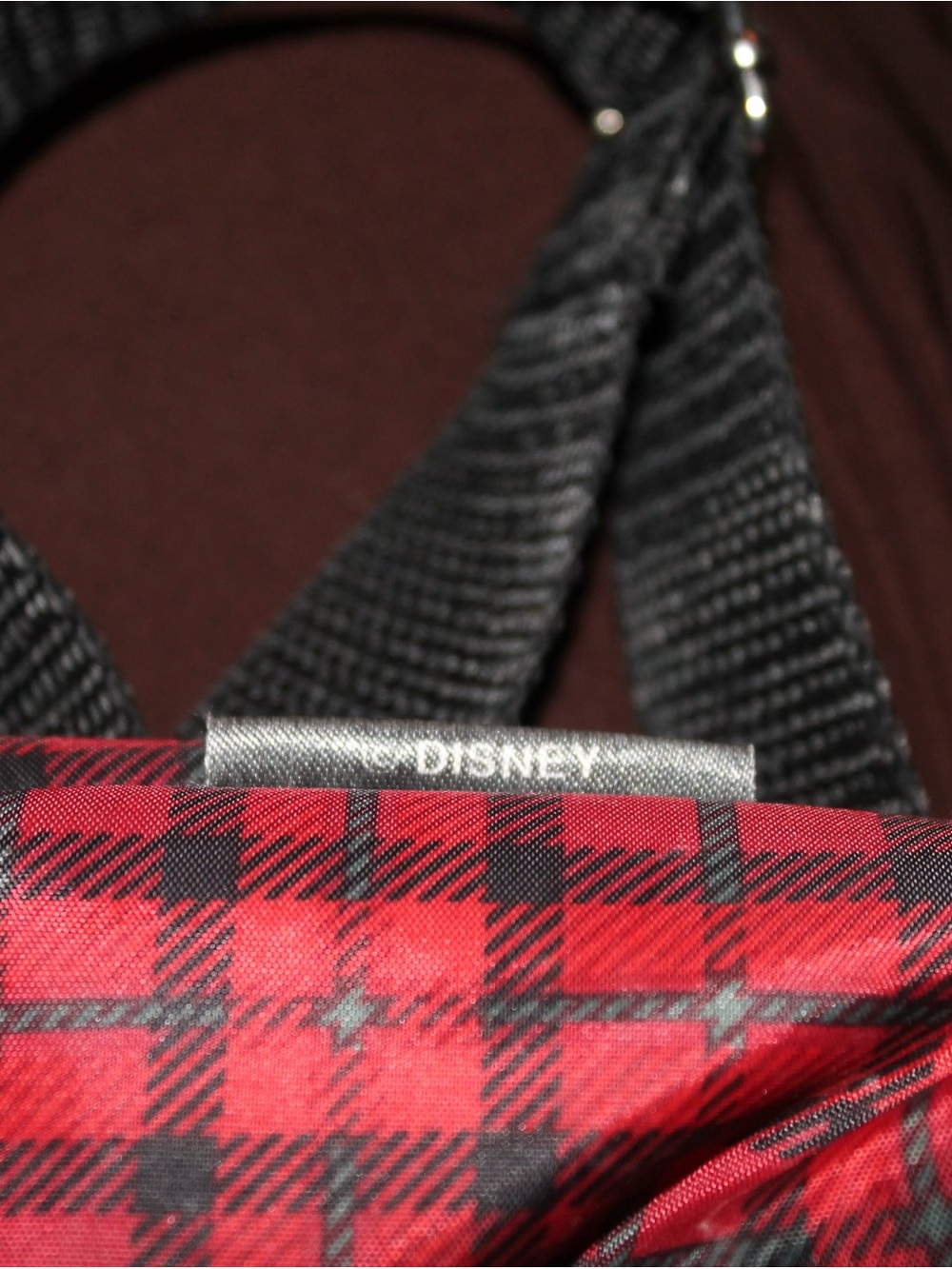 Disney Winnie the Pooh Red Plaid Mini Backpack - Picture 8 of 9